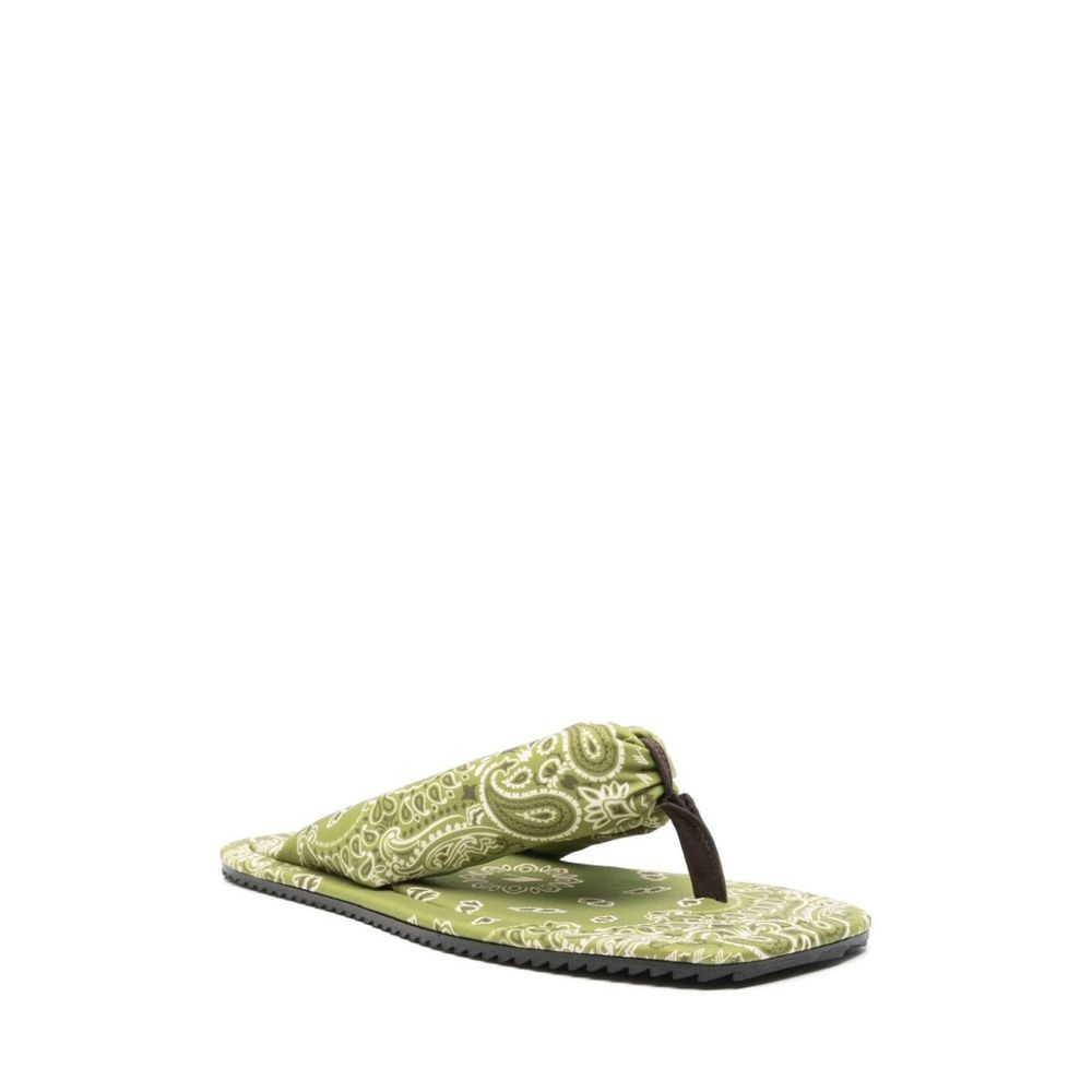 Bicolor Elastane Slides