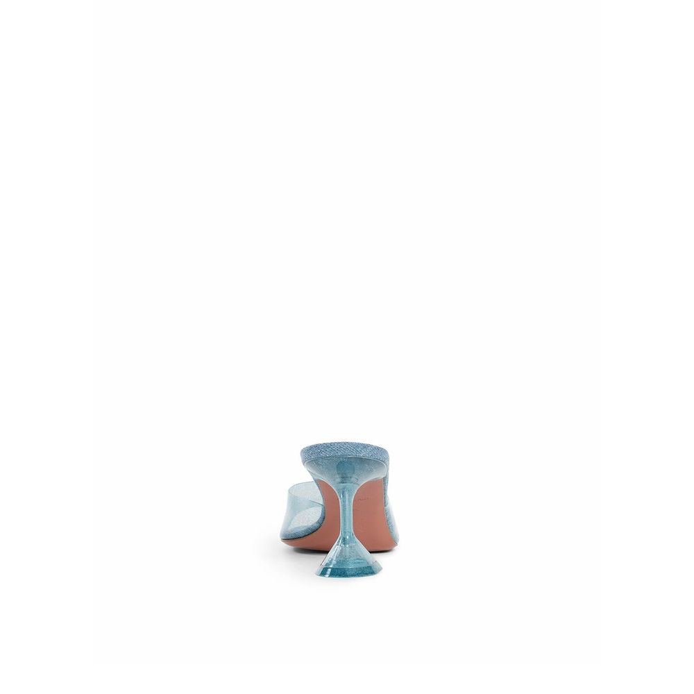 Blue Pvc Mules