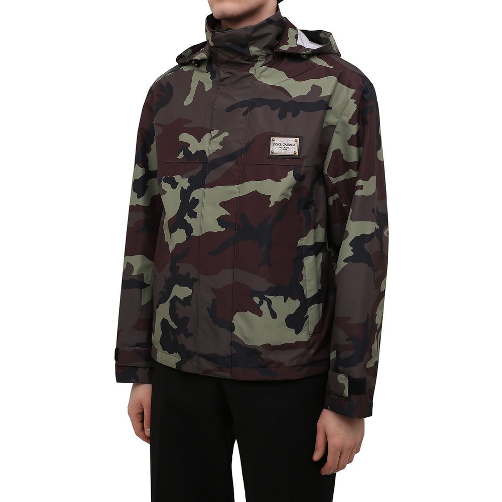 Bicolor Polyamide Shell Jacket