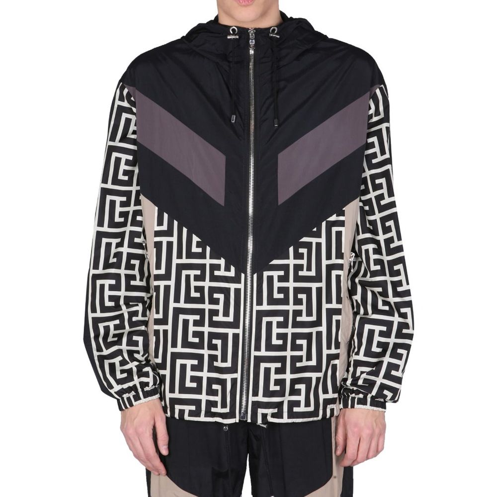 Black Nylon Shell Jacket