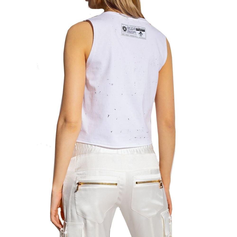 White Cotton T-Shirt