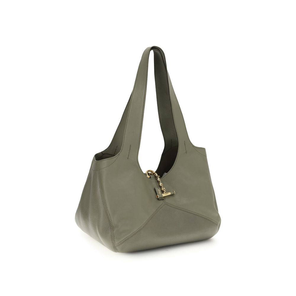 Bicolor Calf Leather Bos Taurus Shoulder Bag