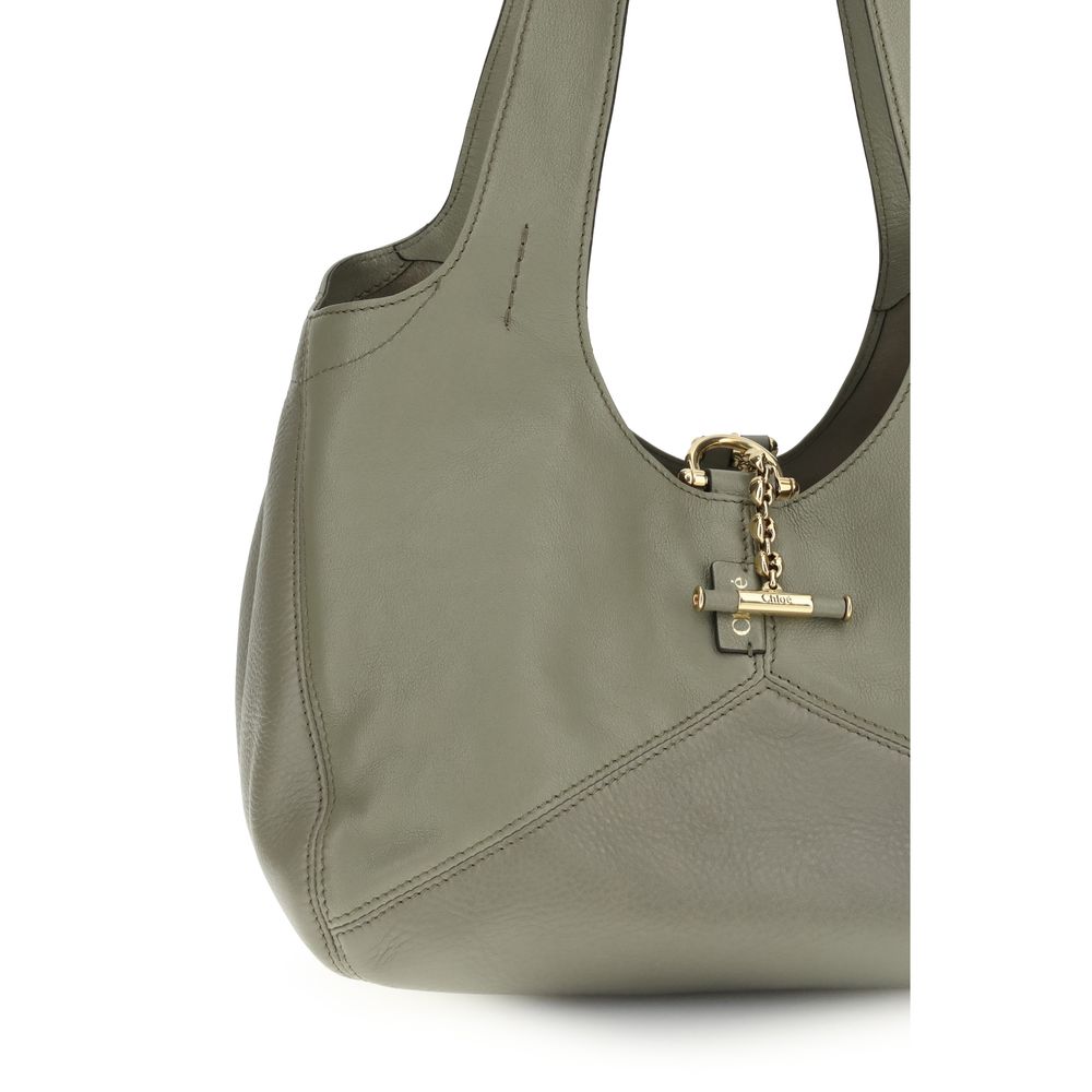 Bicolor Calf Leather Bos Taurus Shoulder Bag