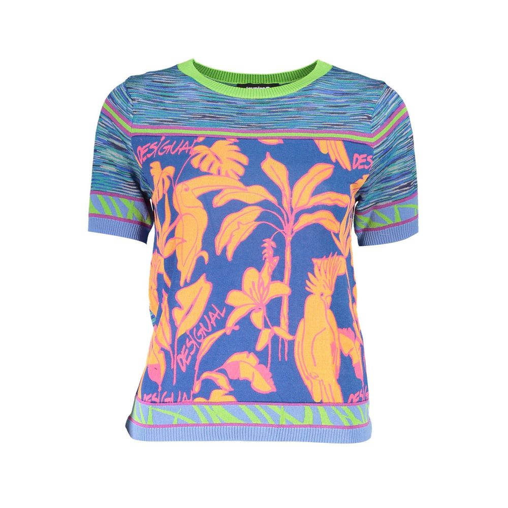 Light Blue Cotton T-Shirt