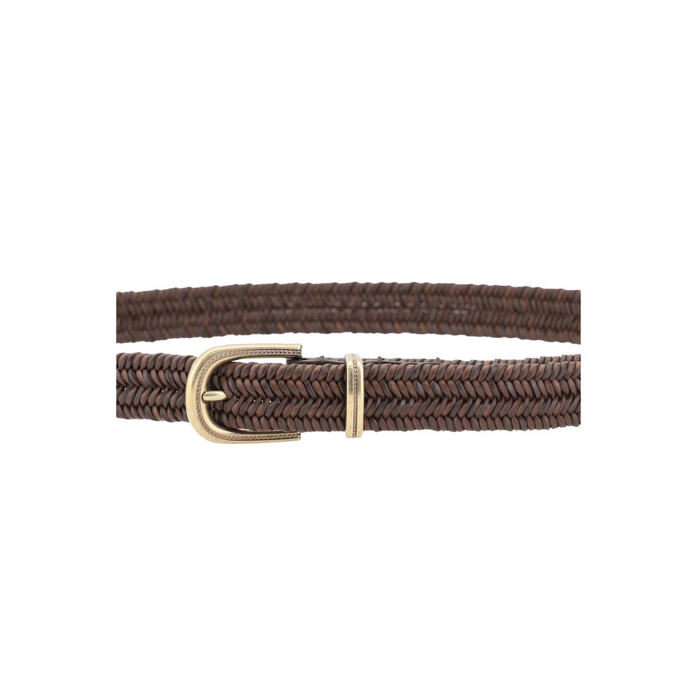 Brown Calf Leather Bos Taurus Regular Belt