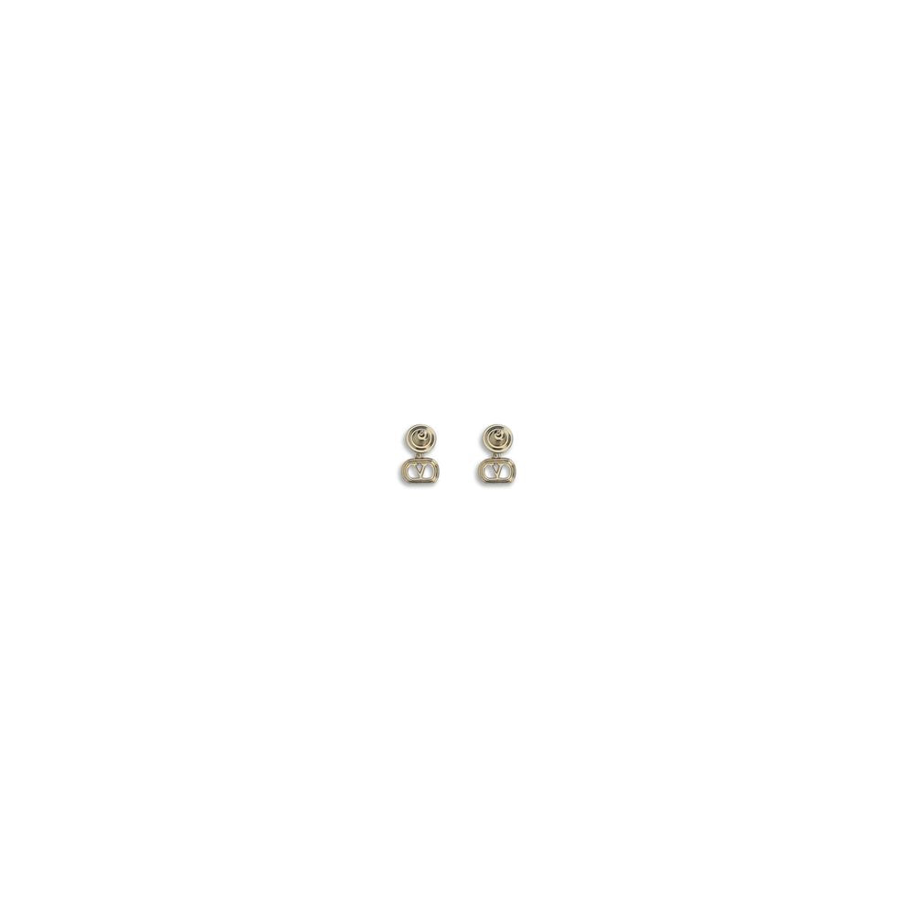 Gold Brass Earrings