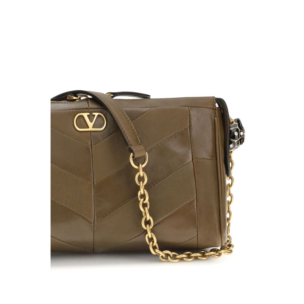 Brown Lamb Ovis Aries Aries Shoulder Bag