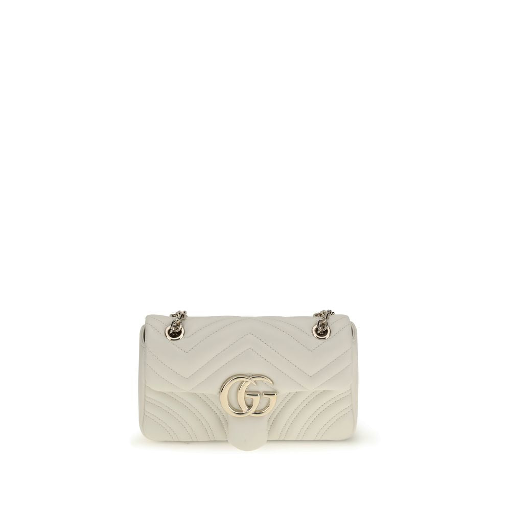 White Calf Leather Bos Taurus Shoulder Bag