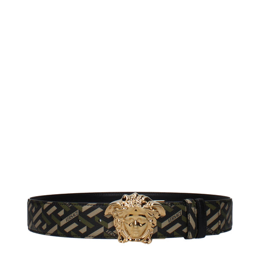 Green Polyester Regular Belt