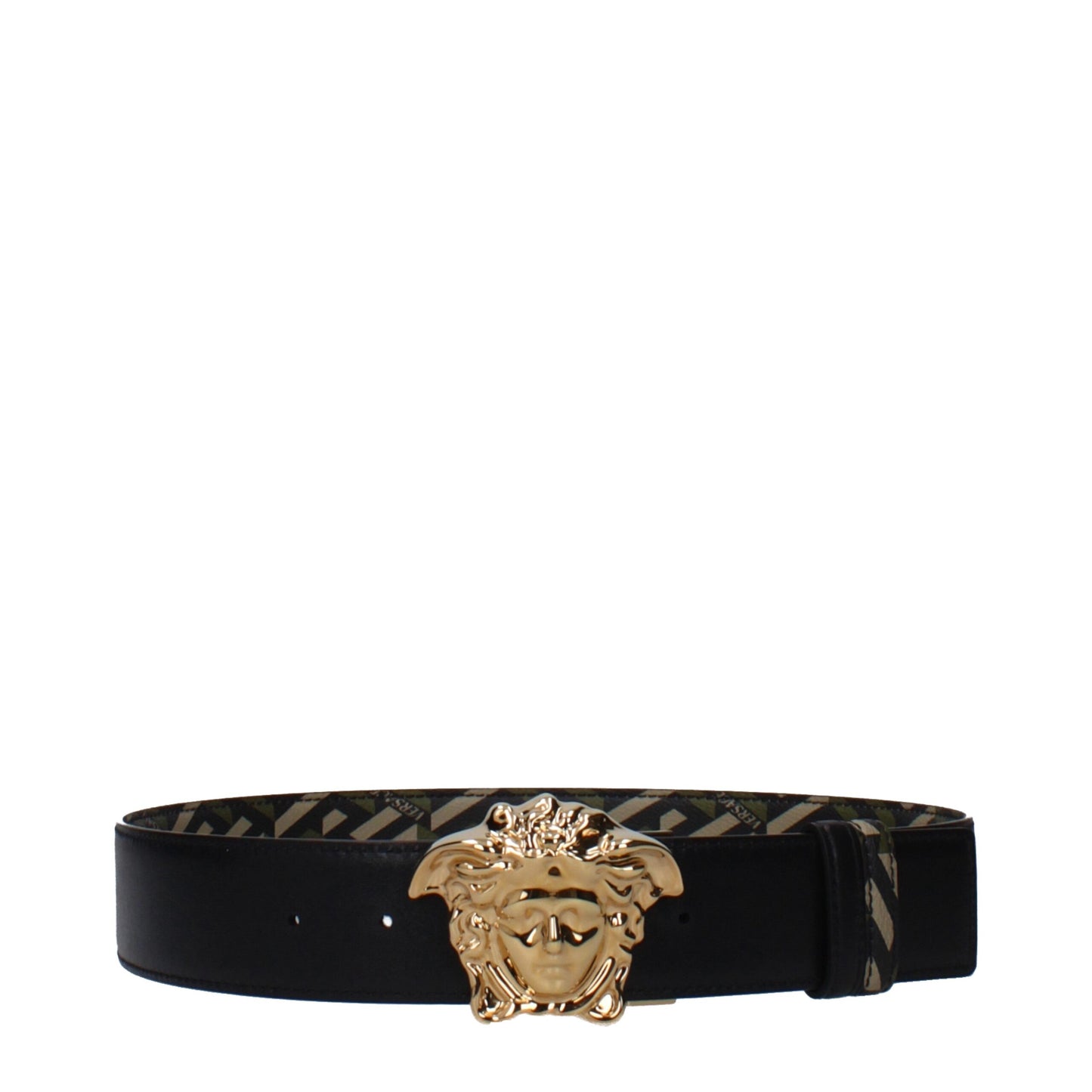 Green Polyester Regular Belt