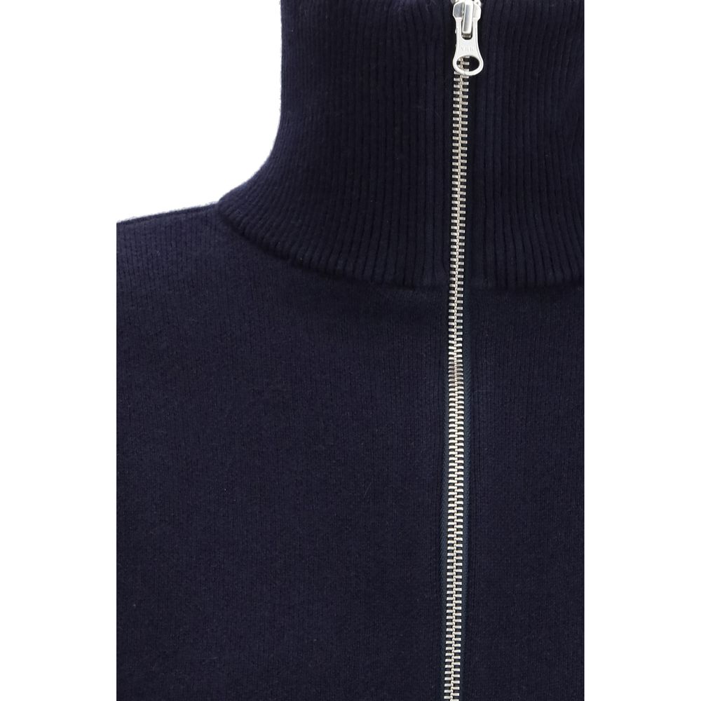 Blue Cashmere Cardigan