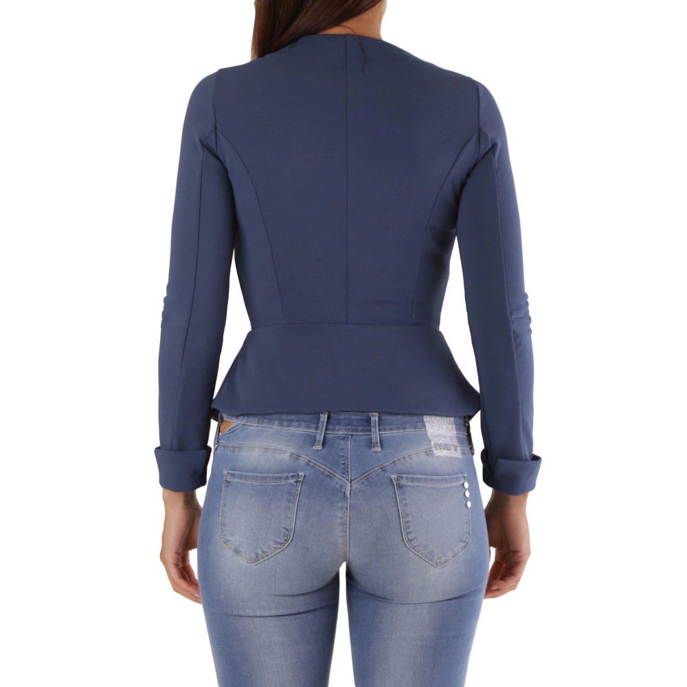 Blue Polyamide Shell Jacket