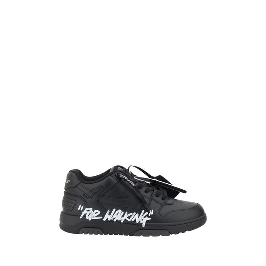 Black Rubber Chunky Sneakers