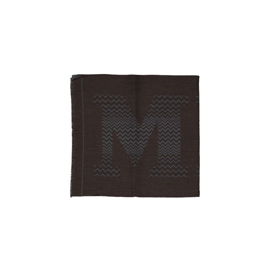Brown Virgin Wool Scarf