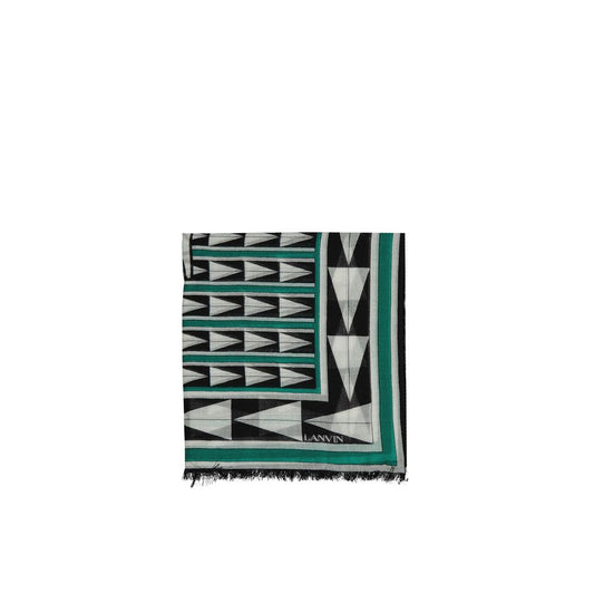 Bicolor Wool Scarf