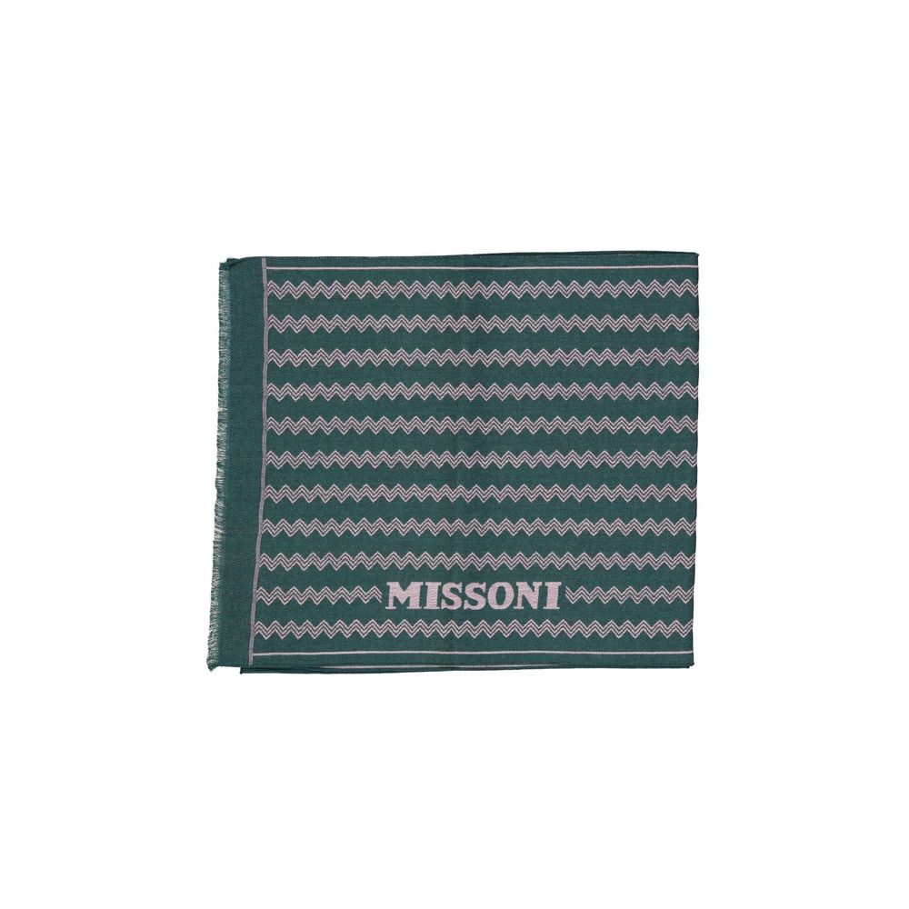 Bicolor Wool Scarf
