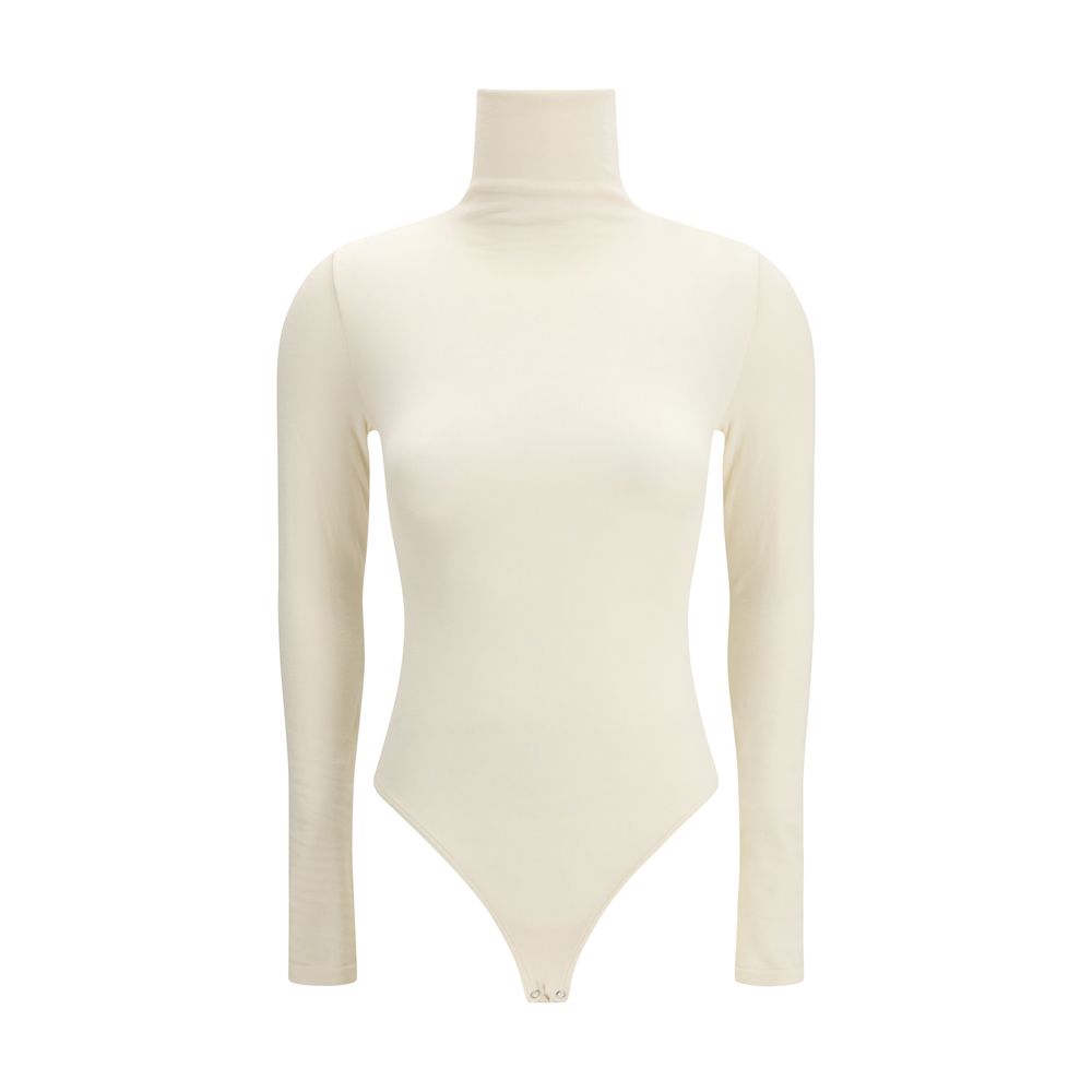 Beige Polyamide Top