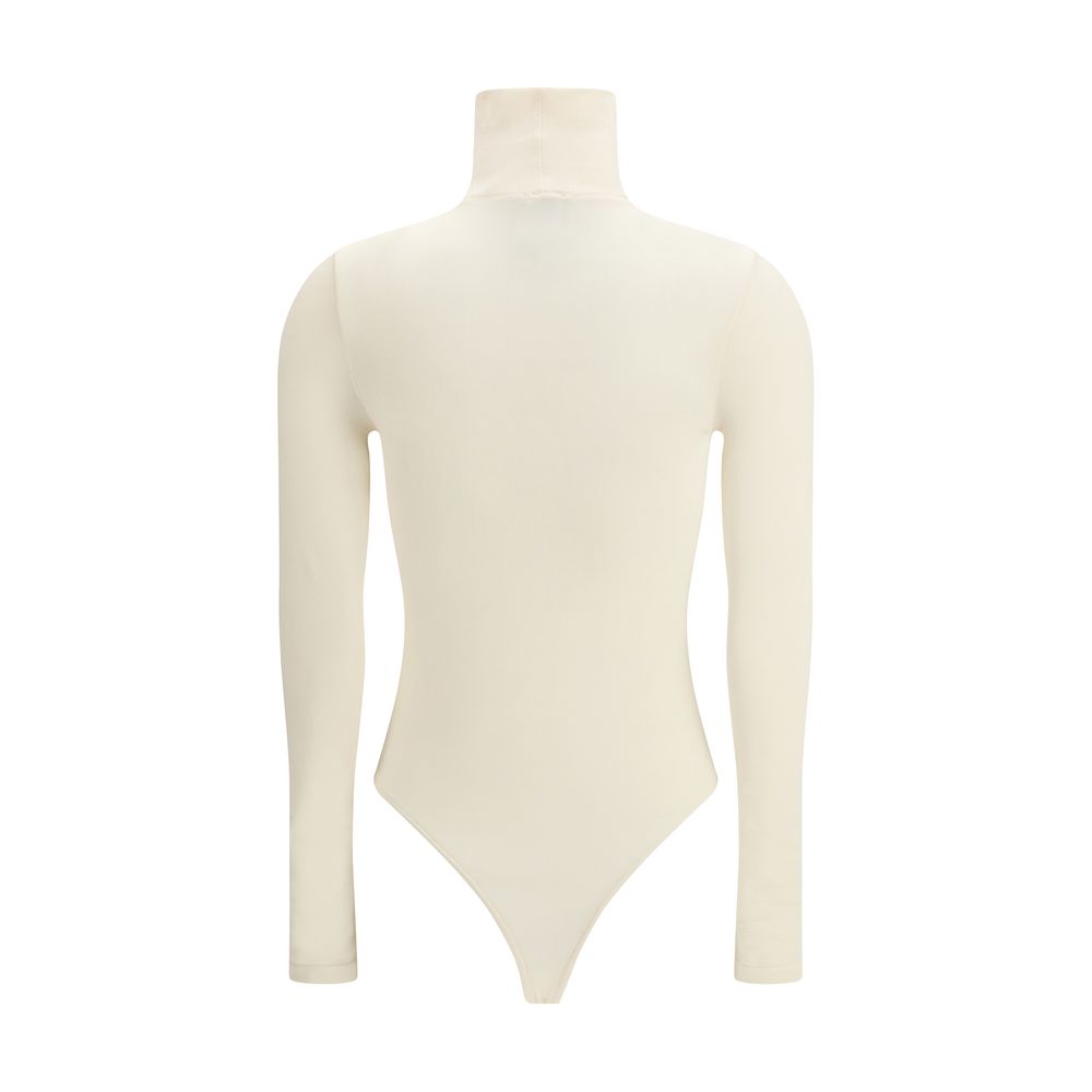 Beige Polyamide Top