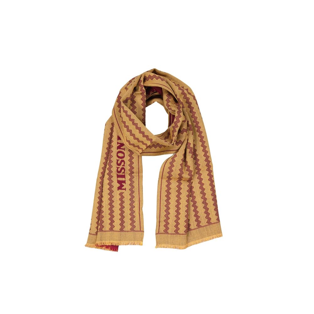 Bicolor Wool Scarf