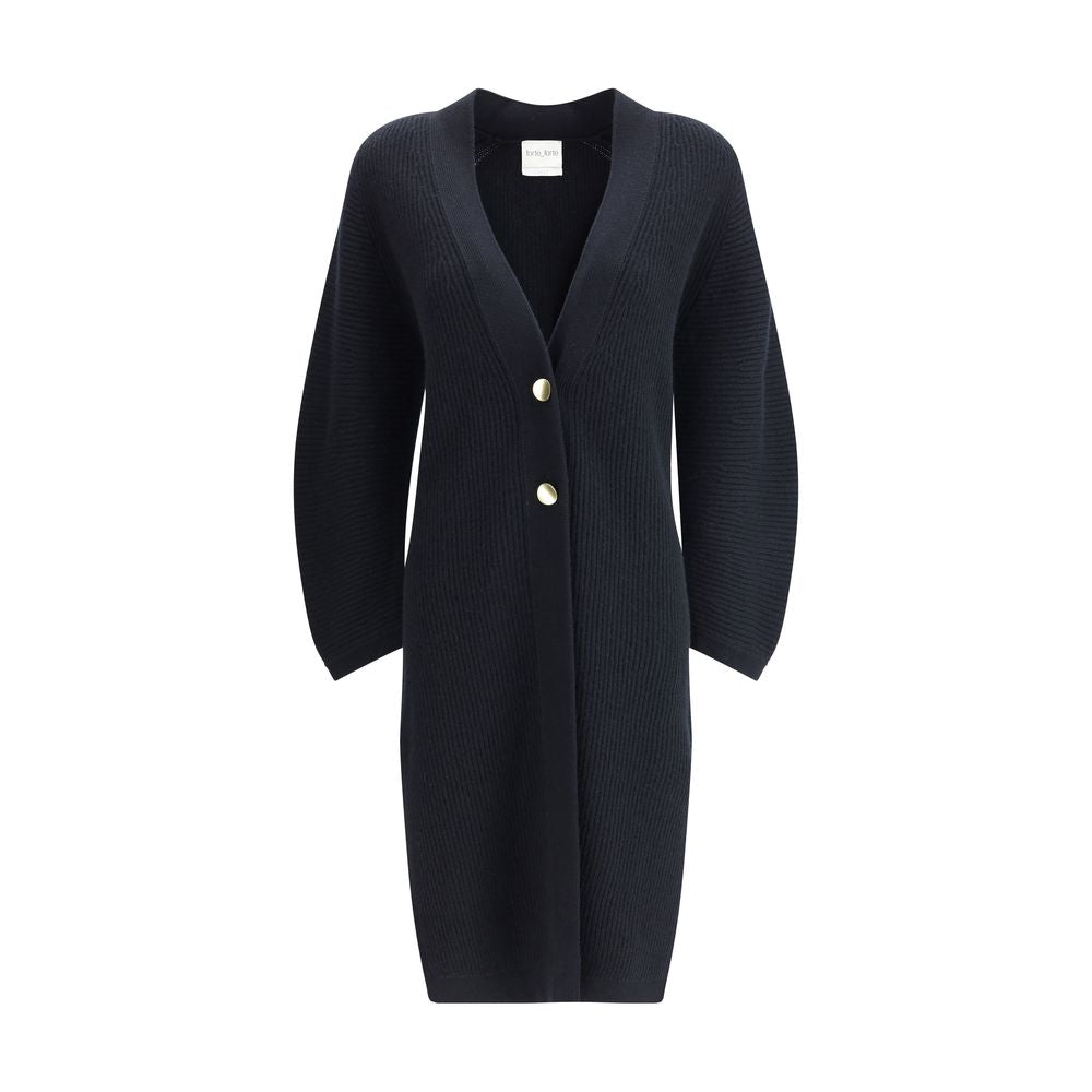 Black Cashmere Cardigan