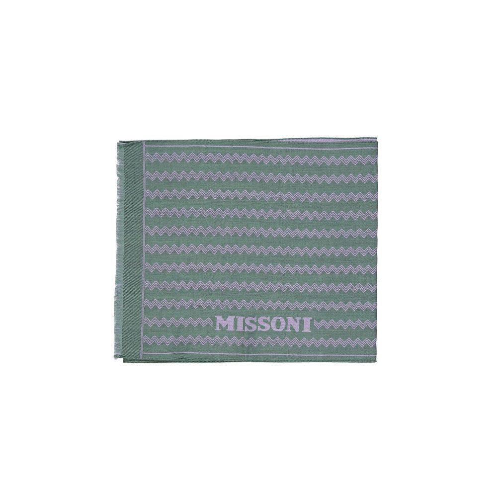 Bicolor Wool Scarf