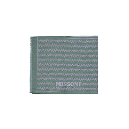 Bicolor Wool Scarf