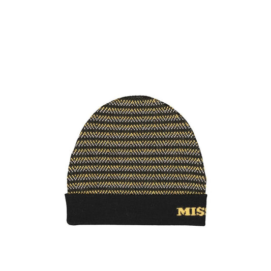 Black Wool Beanie