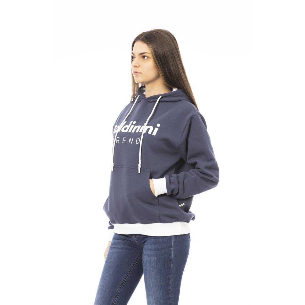 Navy Blue Cotton Sweatshirt