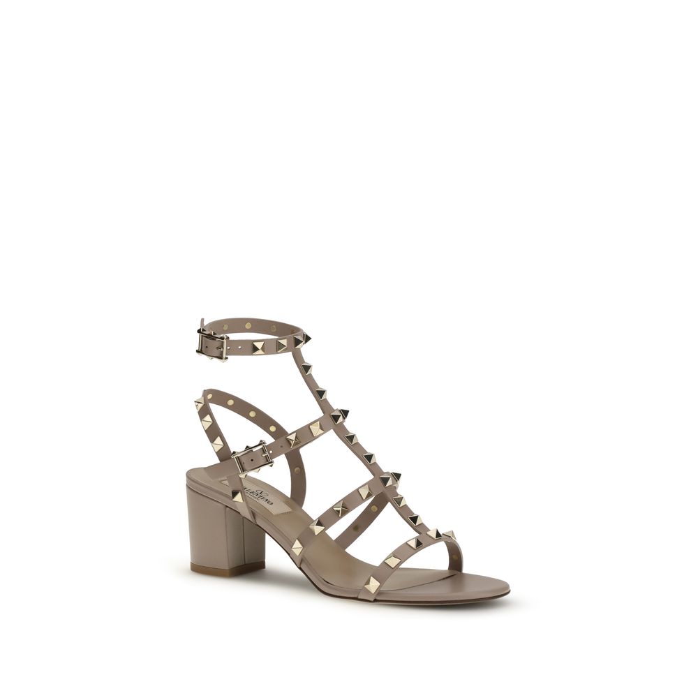 Multicolor Calf Leather Bos Taurus Platform Sandals