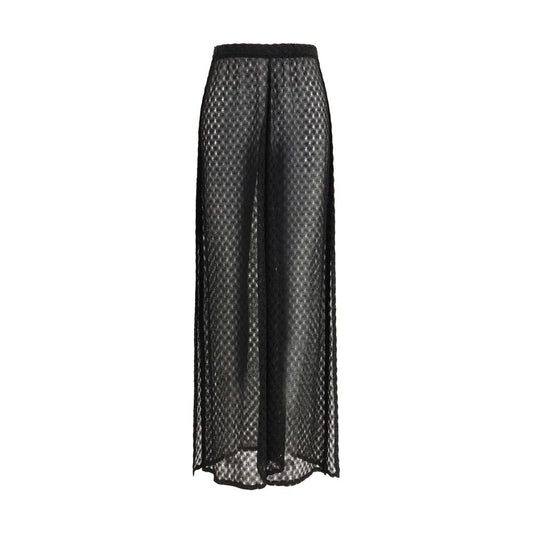 Black Viscose Cover-Ups