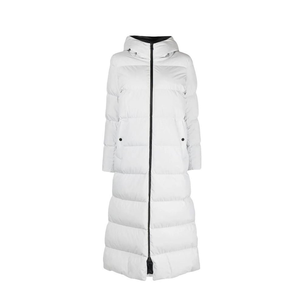 Gray Polyester Coat