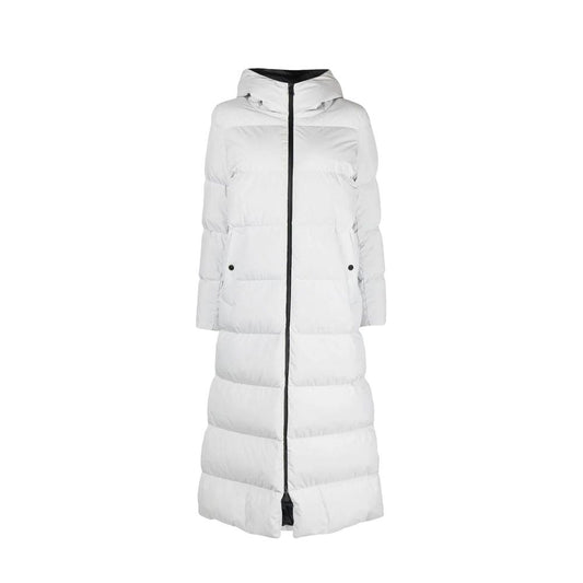 Gray Polyester Coat