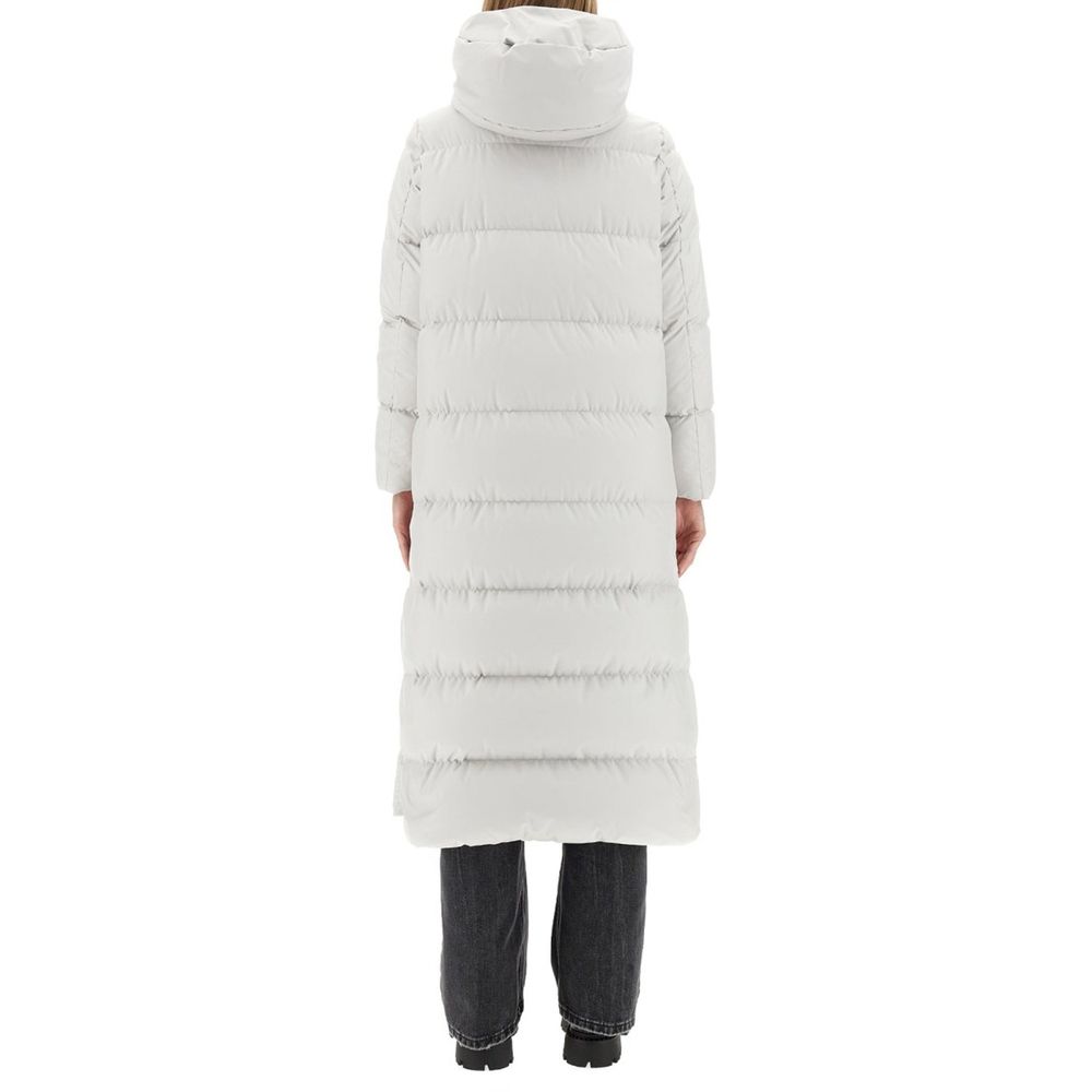 Gray Polyester Coat