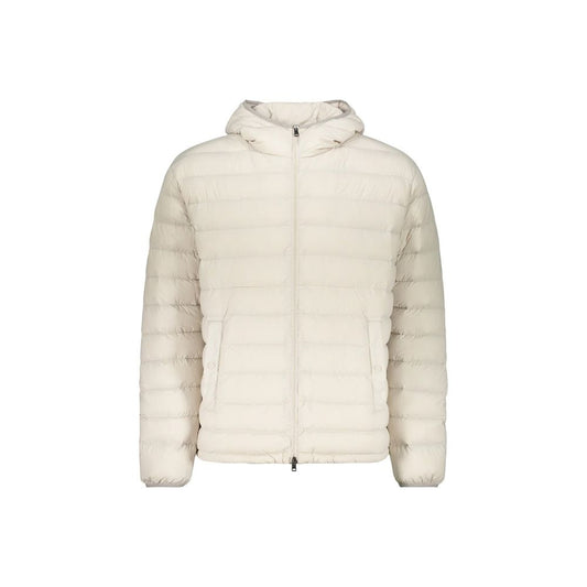 Beige Polyamide Shell Jacket