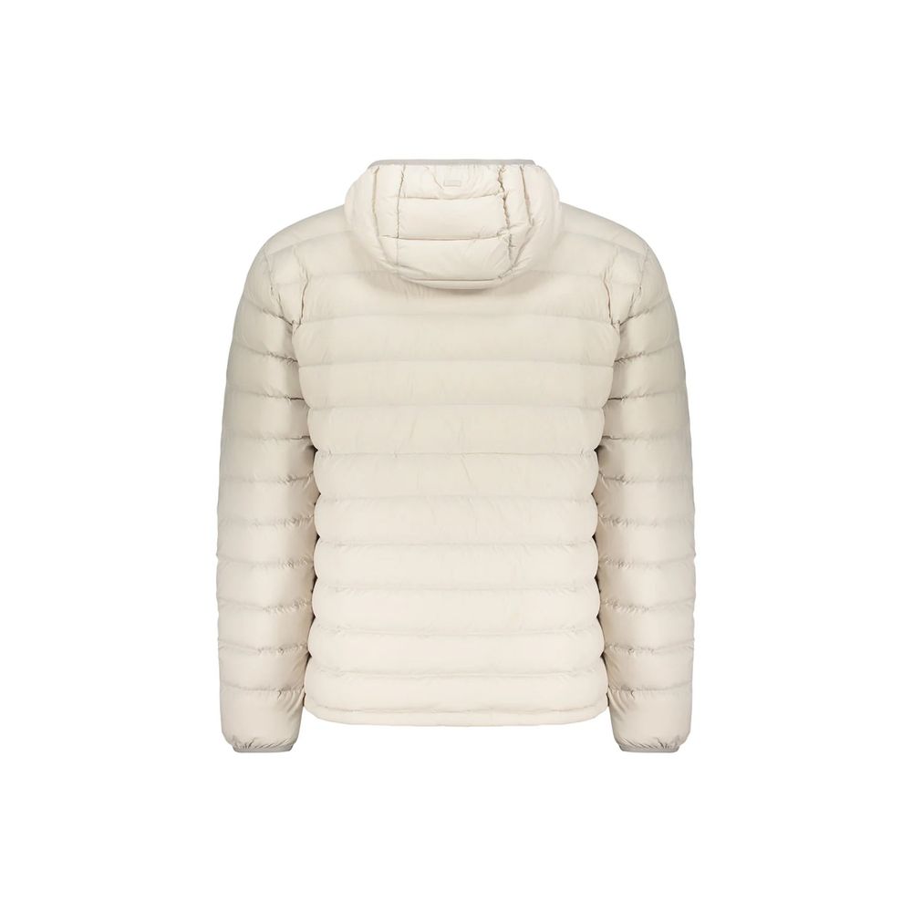 Beige Polyamide Shell Jacket