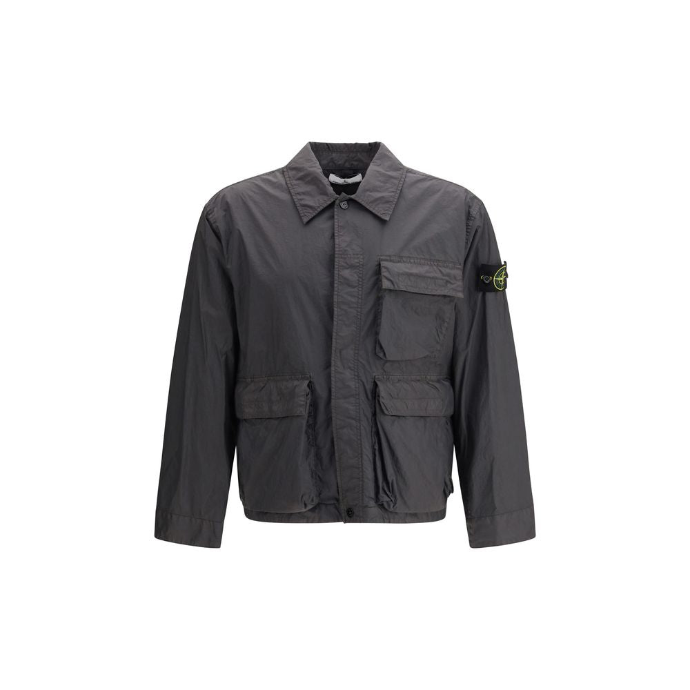 Gray Polyamide Coat