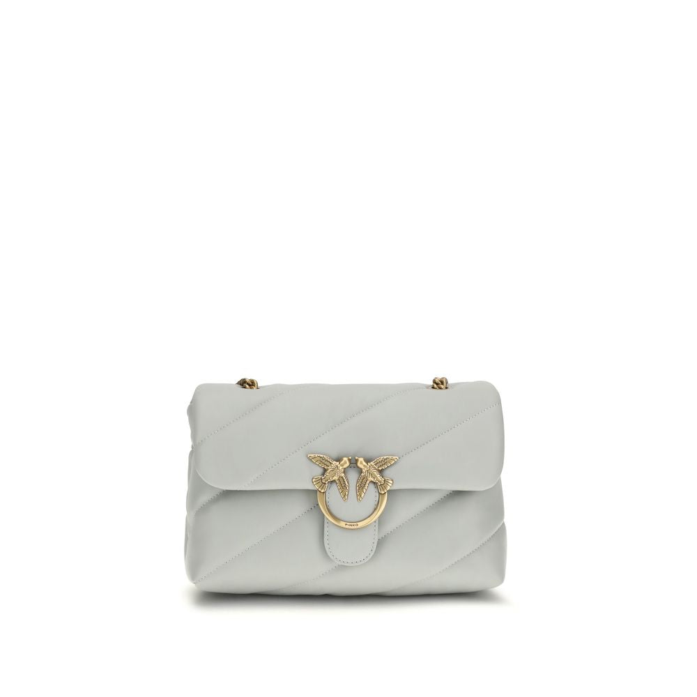 Gray Calf Leather Bos Taurus Shoulder Bag