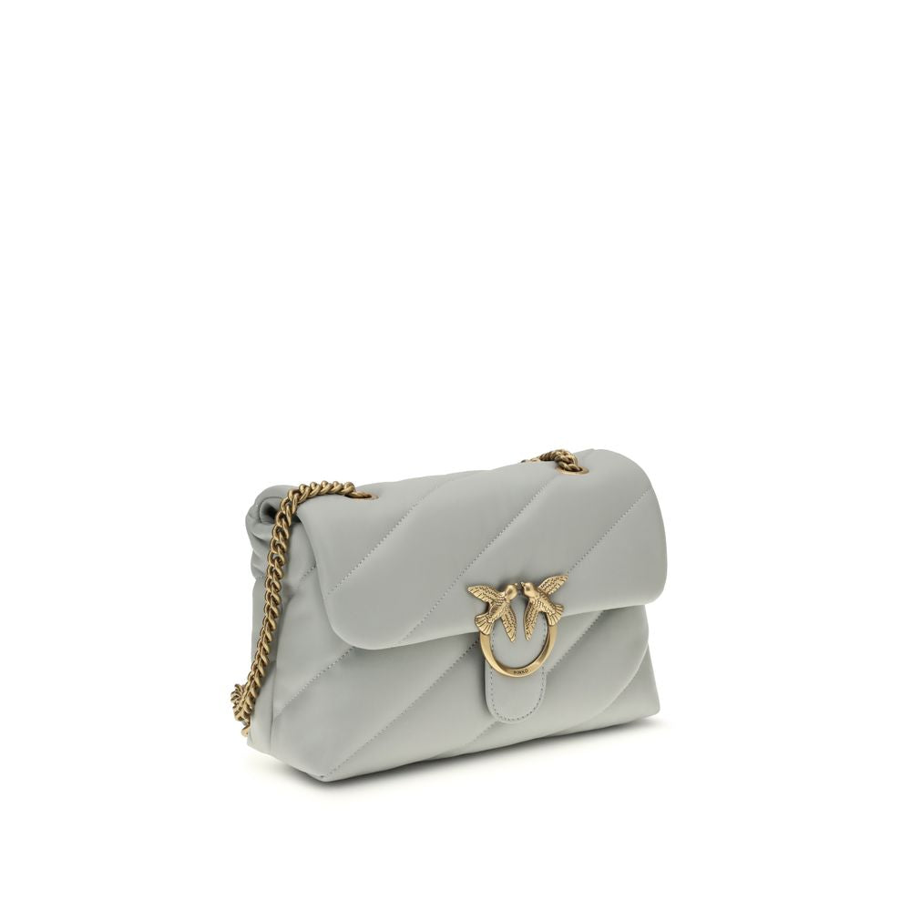 Gray Calf Leather Bos Taurus Shoulder Bag