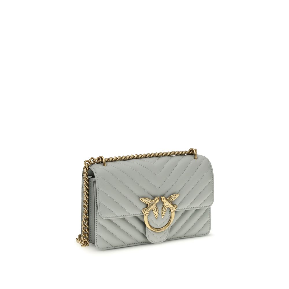 Gray Calf Leather Bos Taurus Shoulder Bag