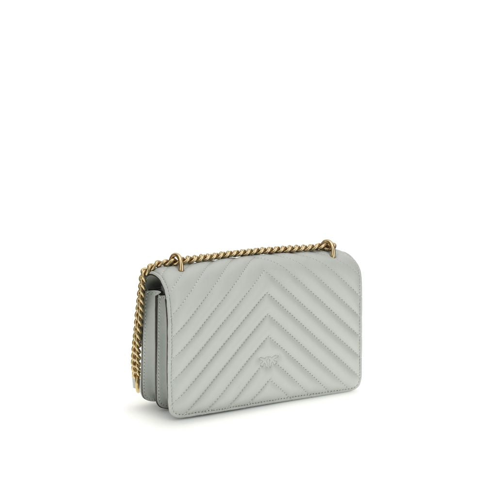 Gray Calf Leather Bos Taurus Shoulder Bag