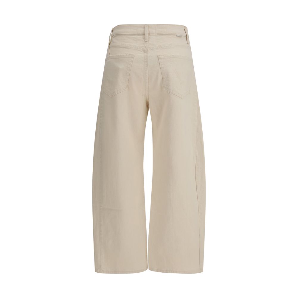 Beige Cotton Jeans Denim