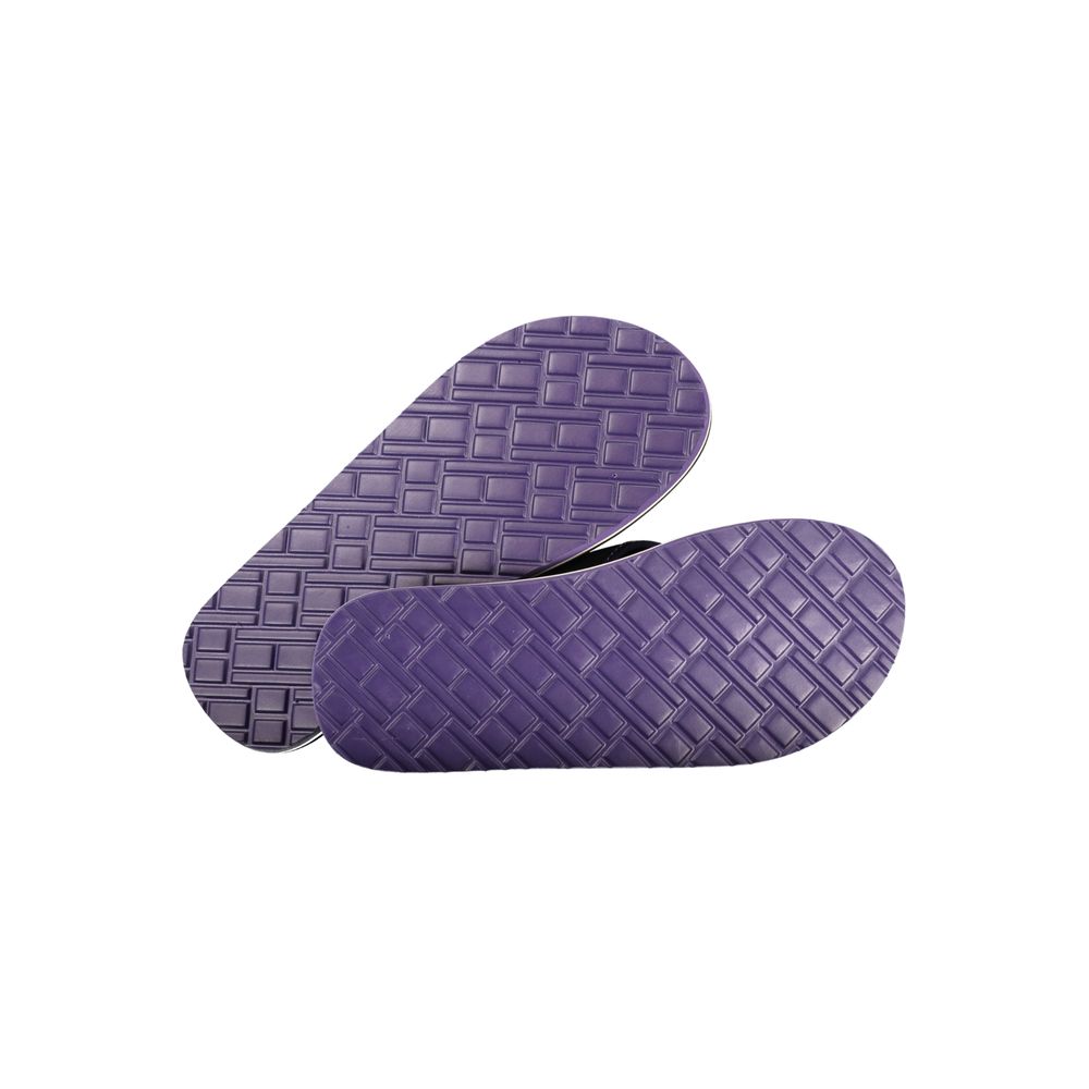 Nero Poliestere Men Ciabatta