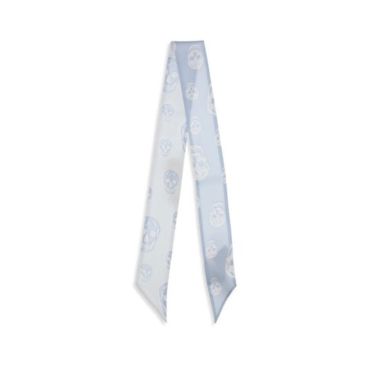 Blue Silk Scarf