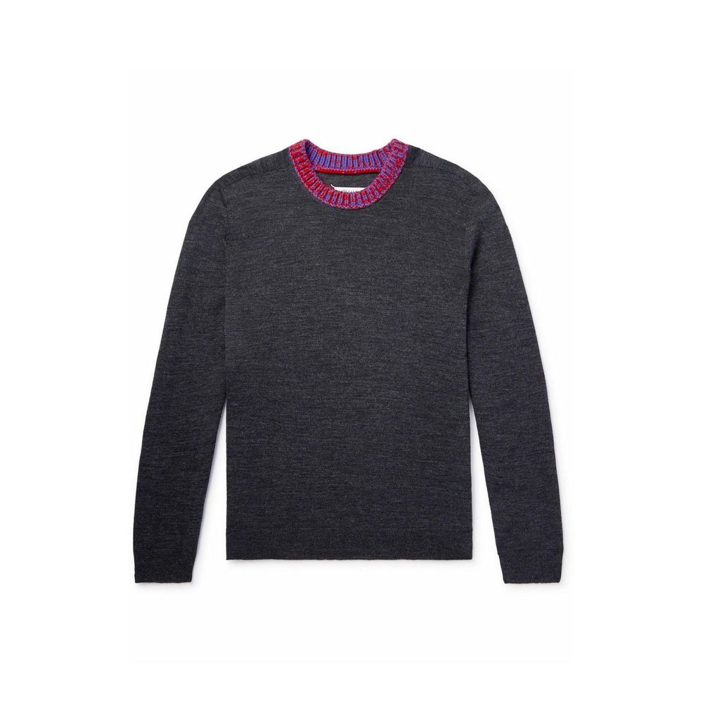 Gray Wool Sweatshirt