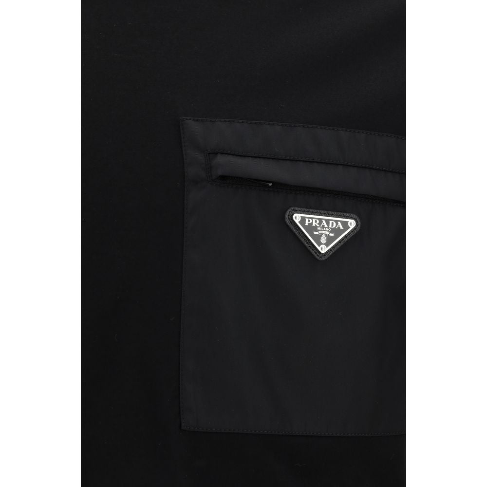 Black Cotton T-Shirt
