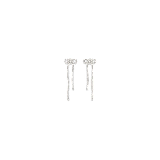 Silver Brass Earrings