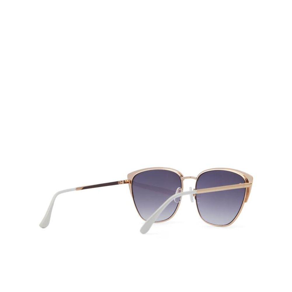 White Polycarbonate Sunglasses