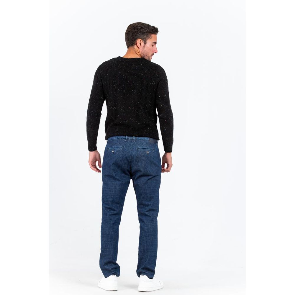 Blue Cotton Jeans Denim