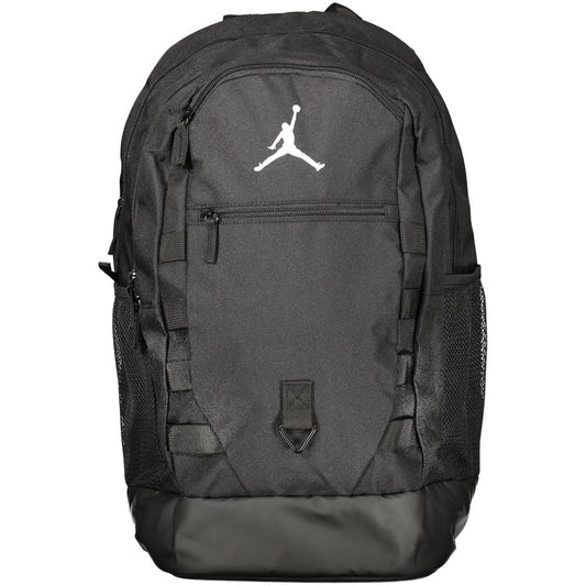 Nero Polyester Men Backpack
