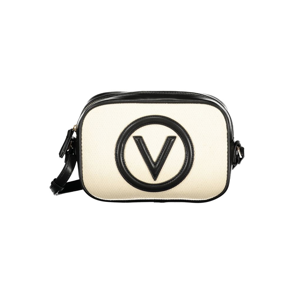 Beige Cotton Women Shoulder Bag